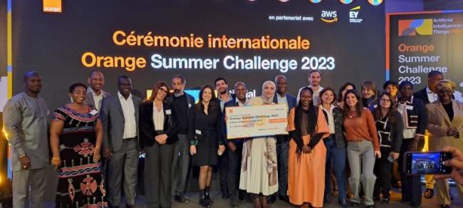 IA et internet de l’objet - OptiGuide (Jordanie) lauréat du Prix Orange Summer Challenge 2023 Afrique et Moyen-Orient